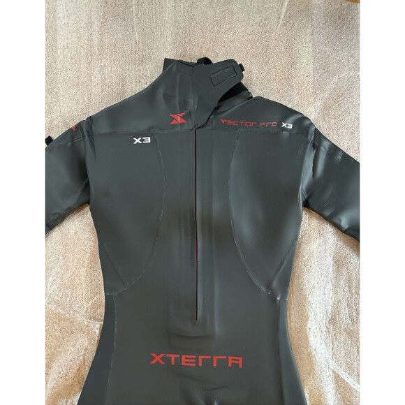 XTERRA Wetsuit Women’s Black Vector Pro X3 Swim Open Water Flexible Triathlon M - Picture 5 of 16